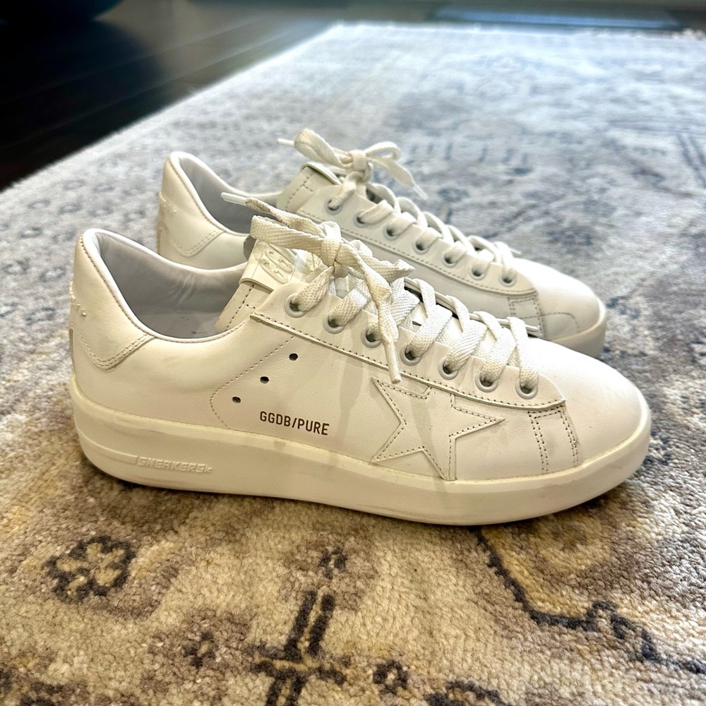 Golden Goose Pure Star Leather Sneaker